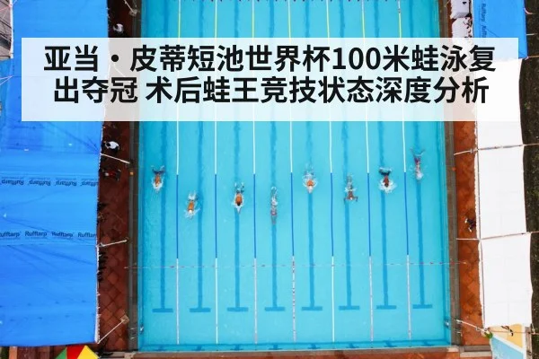 亚当·皮蒂短池世界杯100米蛙泳复出夺冠 术后蛙王竞技状态深度分析